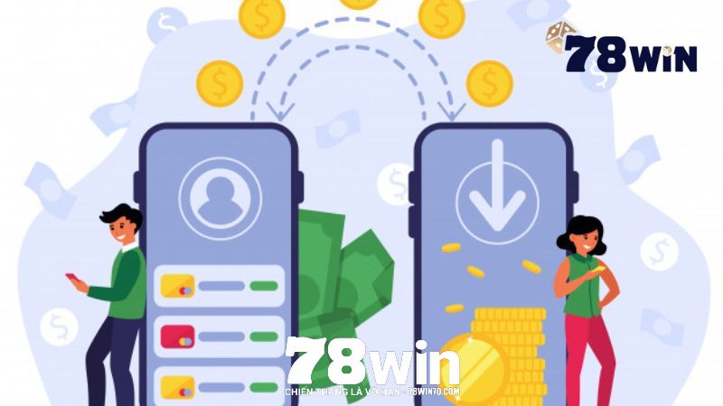 Hướng dẫn chi tiết các bước rút tiền 78win