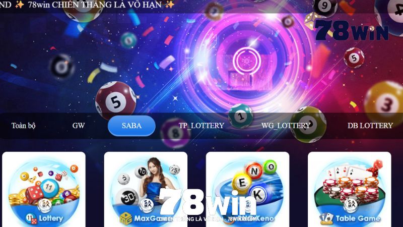 Xổ số 78win thiết kế đơn giản, dễ tinh chỉnh